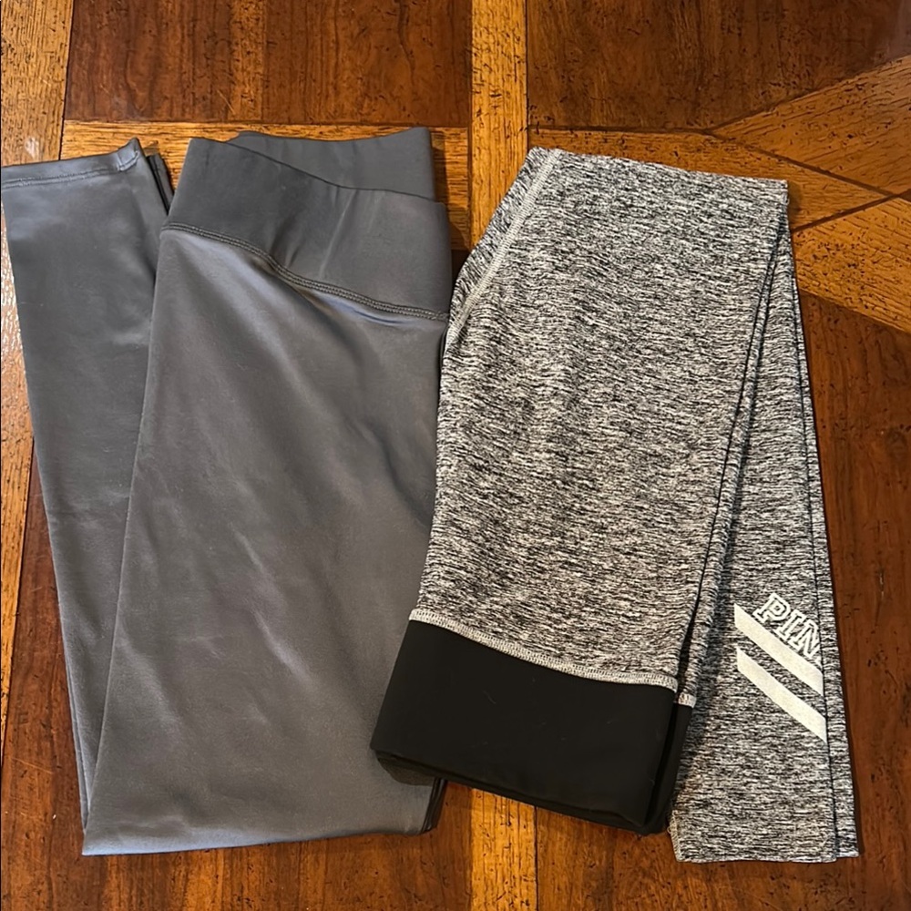 Express and Victoria’s Secret Pink Leggings Set